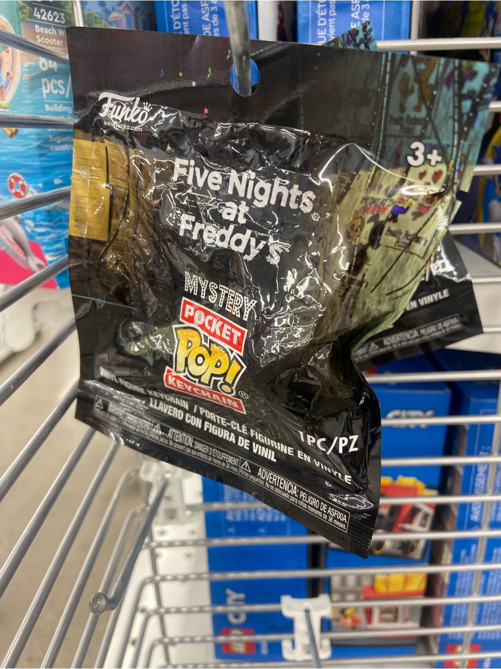 RESERVED DO NOT BUY Five Nights at Freddy's Black and Yellow Blind Bag Keychain